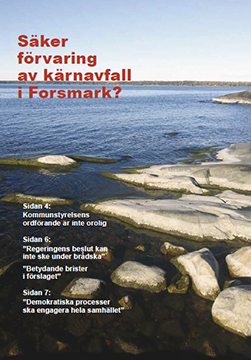 Säkerförvaring av kärnavfall i Forsmark, 25 november 2020, rapport, sid. 1